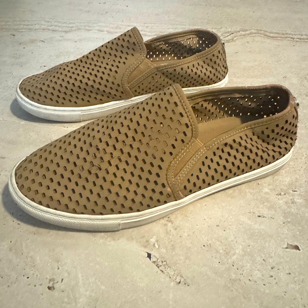 Steve Madden Tan Slip-On Shoes